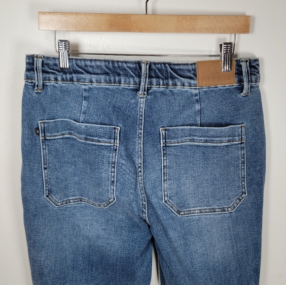 Judy Blue Deep Pocket Jogger High Rise Jeans Size 11/30 - Picture 9 of 11